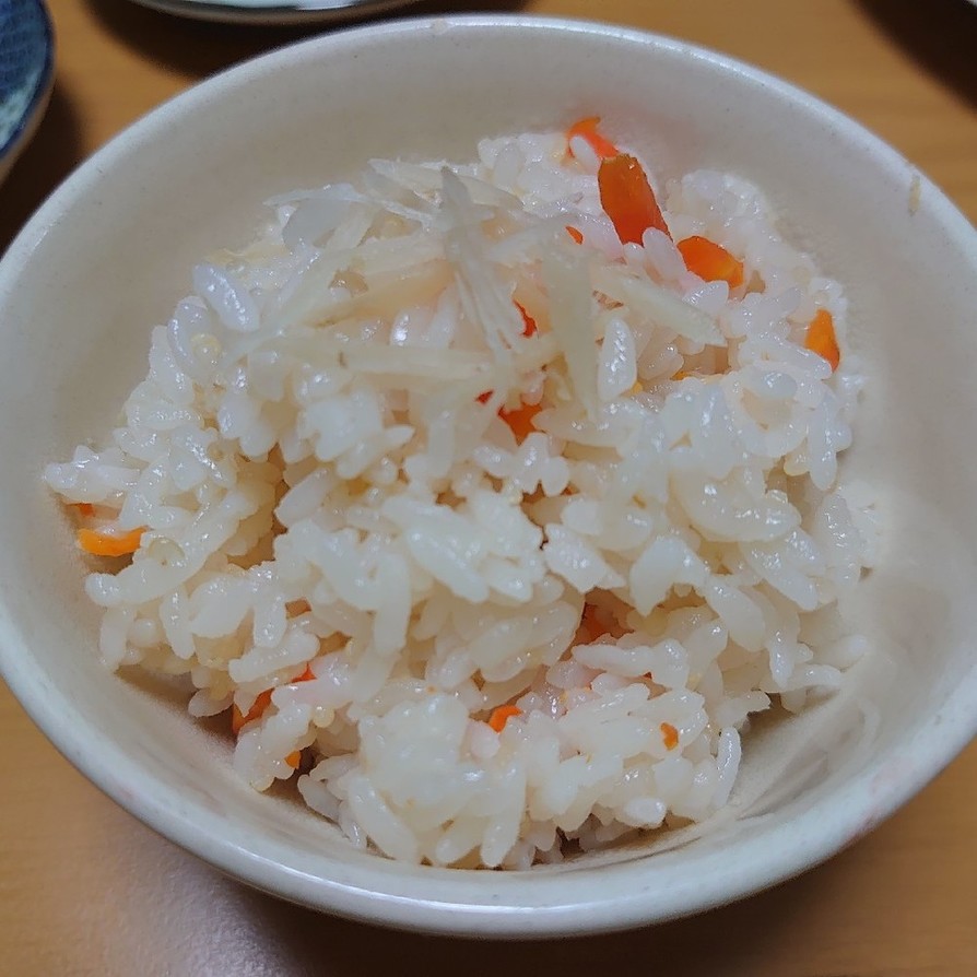 塩糀でふんわり♡新生姜ご飯キヌアも入れての画像