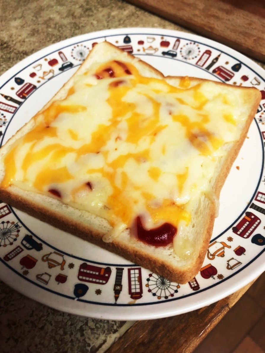 超ズボラチーズトーストの画像