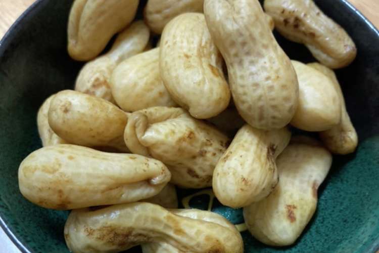 旬です 落花生の塩ゆで レシピ 作り方 By ぽんた お酒大好き クックパッド 簡単おいしいみんなのレシピが373万品