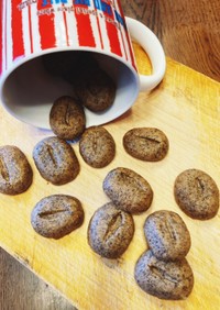 コーヒー豆クッキー