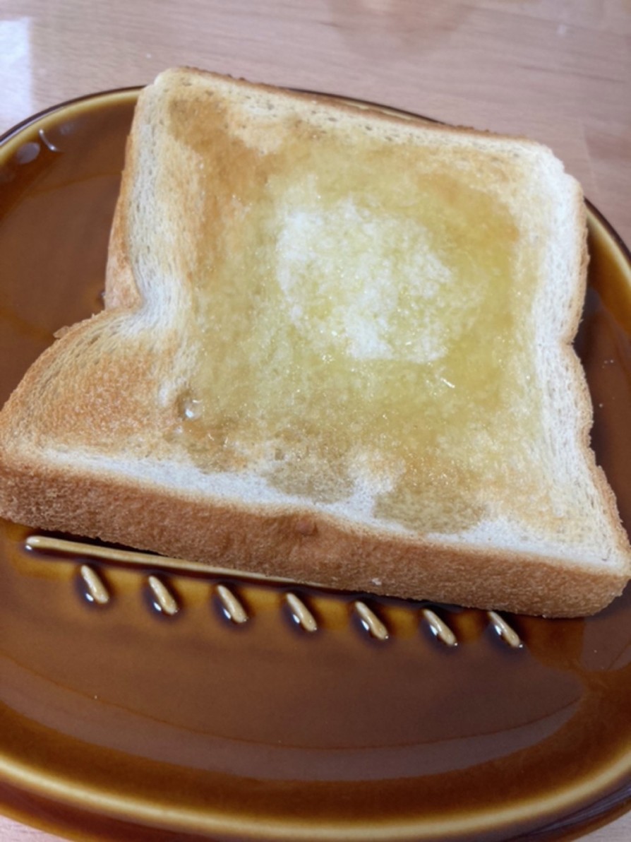 バターハニートーストの画像