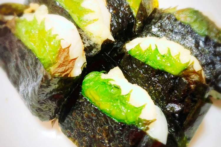 梅しそチーズのかまぼこ海苔巻き レシピ 作り方 By さらさ クックパッド 簡単おいしいみんなのレシピが360万品