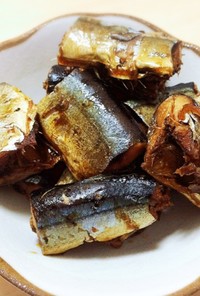簡単おかず:秋刀魚の味噌煮