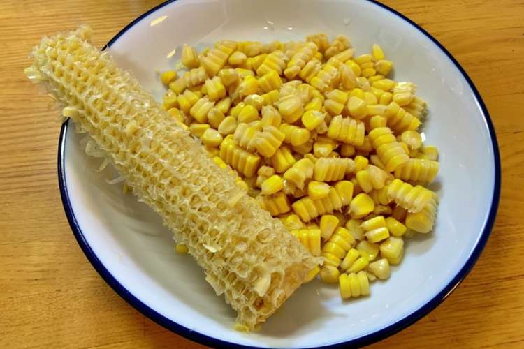 とうもろこし コーン 粒 外し方 取り方 レシピ 作り方 By ななこ丼 クックパッド 簡単おいしいみんなのレシピが373万品