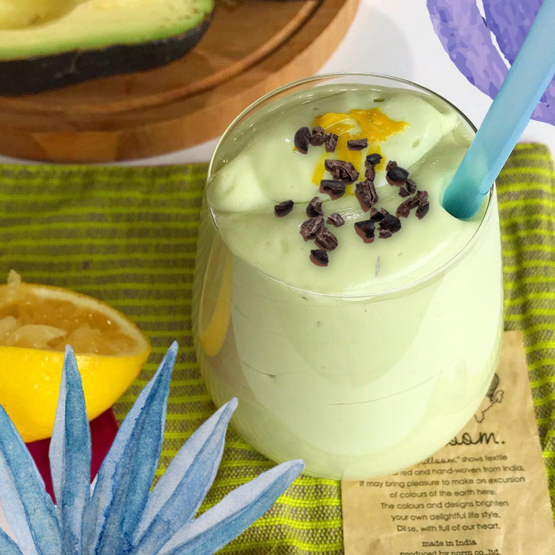 ケトアボカドスムージーのレシピ