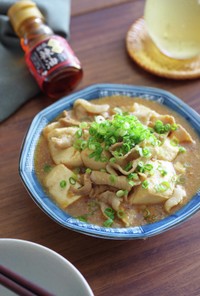豆腐の韓国風鍋！甘辛肉豆腐
