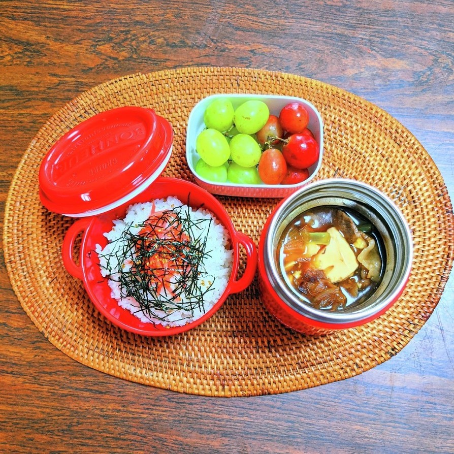 牛すき煮丼弁当の画像
