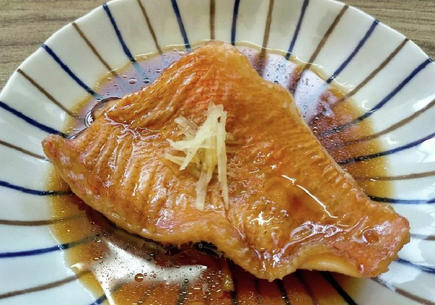 冷凍赤魚の煮付けの画像