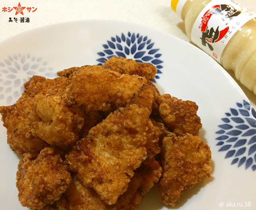 【塩麹】ジューシー♪鶏むね肉で塩唐揚げの画像