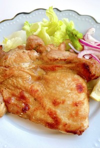 パリパリジューシー鶏もも肉のオーブン焼き