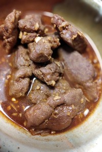 鹿ロース肉の韓国風煮込み