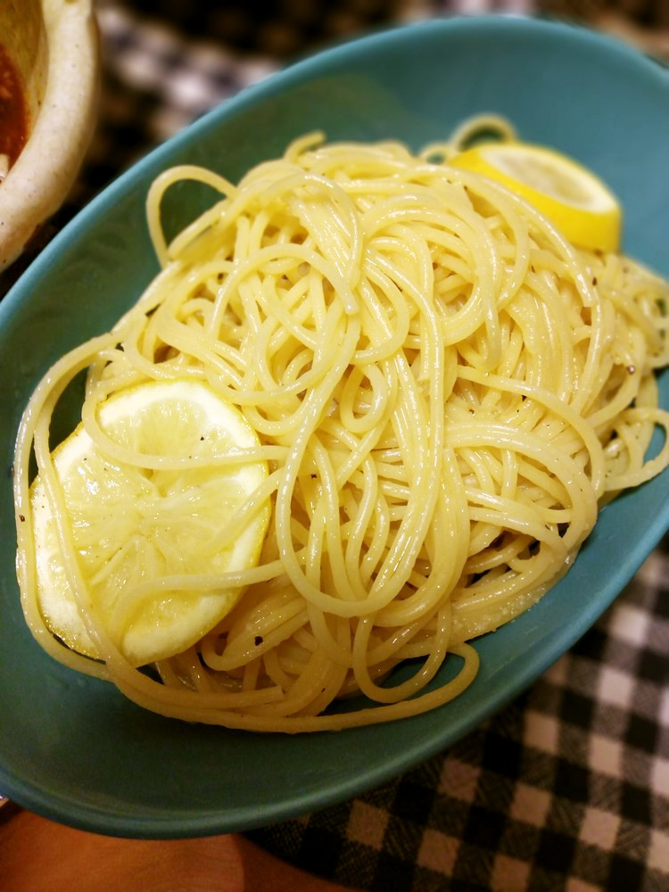 無農薬レモンのスパゲティの画像