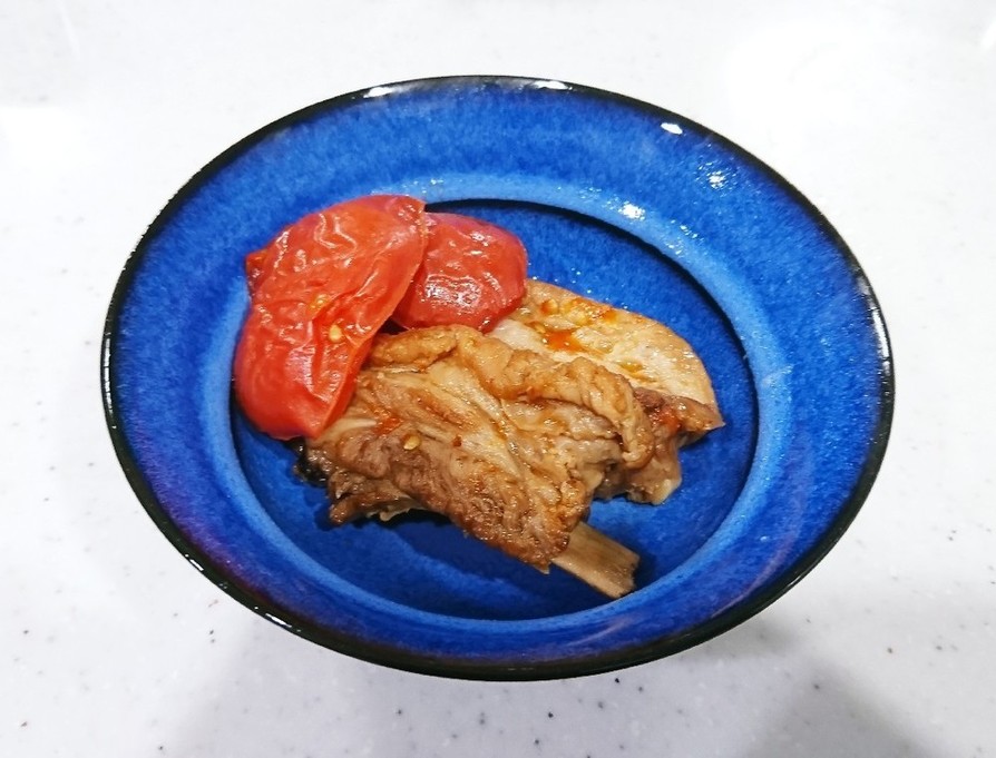 食べ応え満点☆スペアリブとトマトの煮込みの画像
