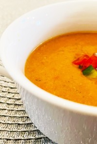 ガスパチョ風♡夏野菜の冷製スープ