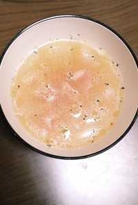 簡単  冬瓜とベーコンのスープ