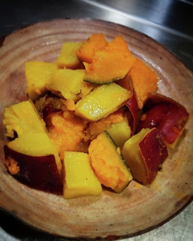 南瓜と薩摩芋の蜂蜜煮❨(@≧↺≦@)❩の写真
