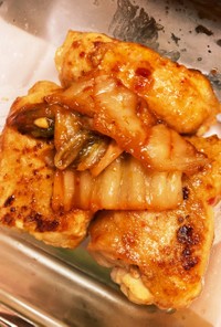 豆腐巻き豚キムチ