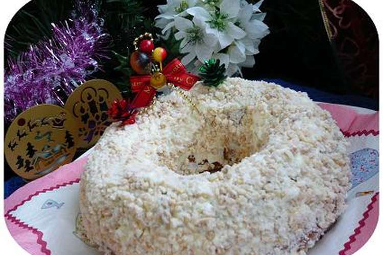 クリスマスの天使の白いケーキ レシピ 作り方 By おうちだいありー クックパッド