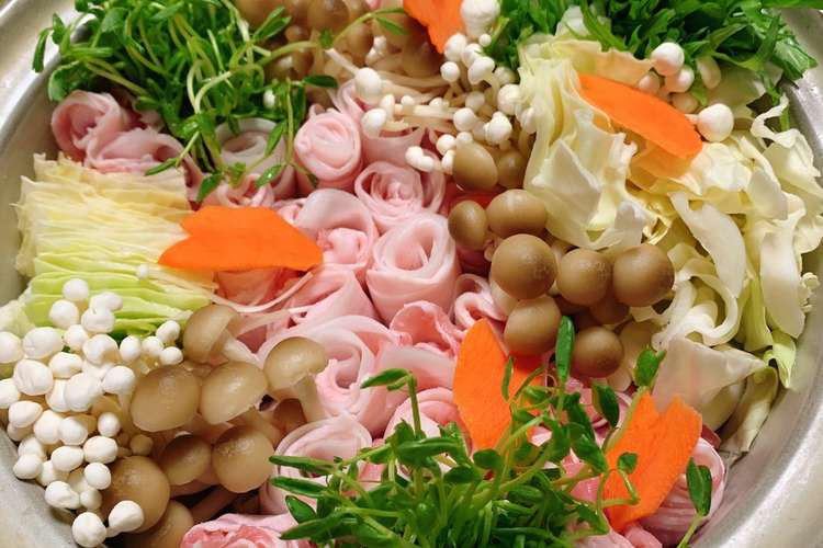 子供も食べやすい お花畑鍋 レシピ 作り方 By Napico クックパッド 簡単おいしいみんなのレシピが364万品