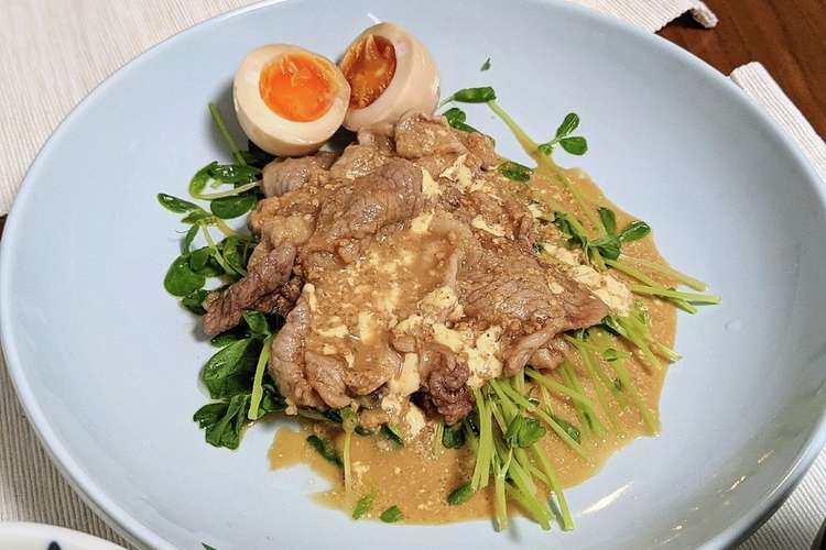 豚こまと豆苗のレンジ蒸し レシピ 作り方 By Maxmax クックパッド 簡単おいしいみんなのレシピが375万品