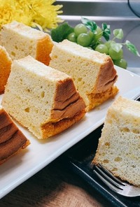 サツマイモシフォンケーキ　　秋のケーキ