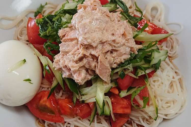 きのう何食べた 風ツナマヨトマトそうめん レシピ 作り方 By 唐沢食堂 クックパッド 簡単おいしいみんなのレシピが365万品