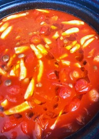 冷凍トマトスープ　簡単濃厚代謝UP