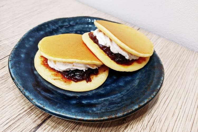 超簡単生クリーム入りどら焼き レシピ 作り方 By Michikame クックパッド 簡単おいしいみんなのレシピが377万品