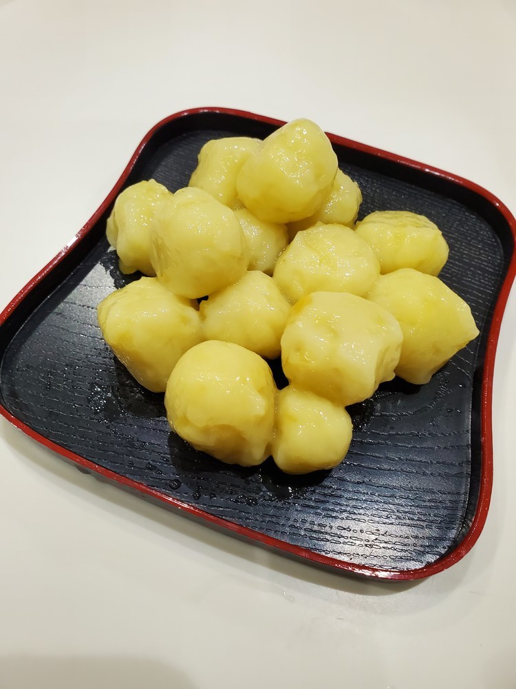 さつま芋のお月見団子⭐の画像