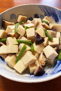 ヴィーガンレシピ～高野豆腐の煮物～