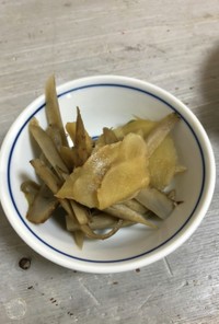 生姜を味わう煮物