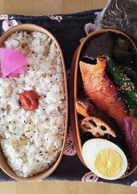 お弁当★鮭の西京焼き★