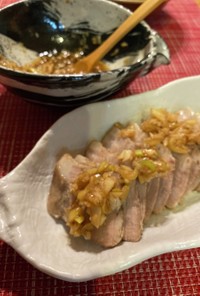 豚バラ肉 中華風コンフィ(低温調理)
