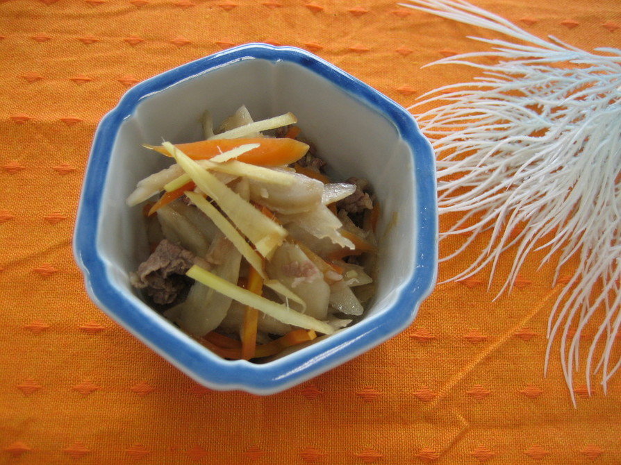 根菜のしぐれ煮の画像