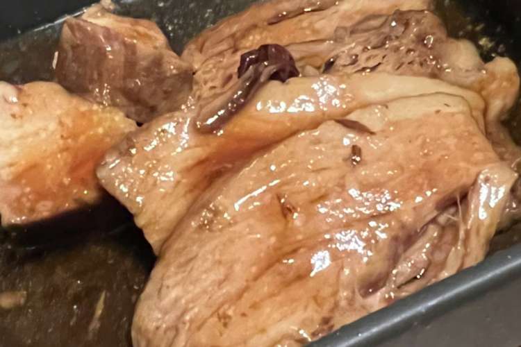基本の豚の角煮 焼かない レシピ 作り方 By 551makochi クックパッド 簡単おいしいみんなのレシピが361万品