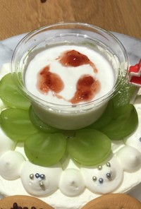赤ちゃんヨーグルト☆レアチーズケーキ風