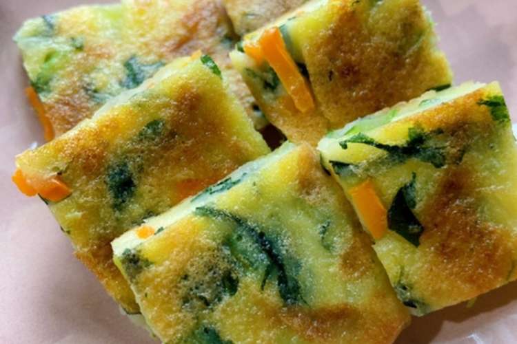 幼児食 お野菜チヂミ レシピ 作り方 By 記録用レシピ クックパッド 簡単おいしいみんなのレシピが366万品