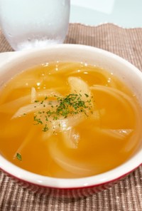 簡単なのに美味しいオニオンスープ