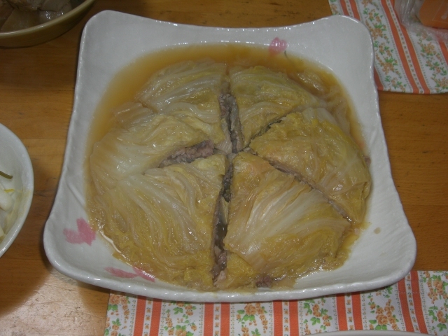 白菜と豚肉のミルフィーユ☆和風仕立ての画像