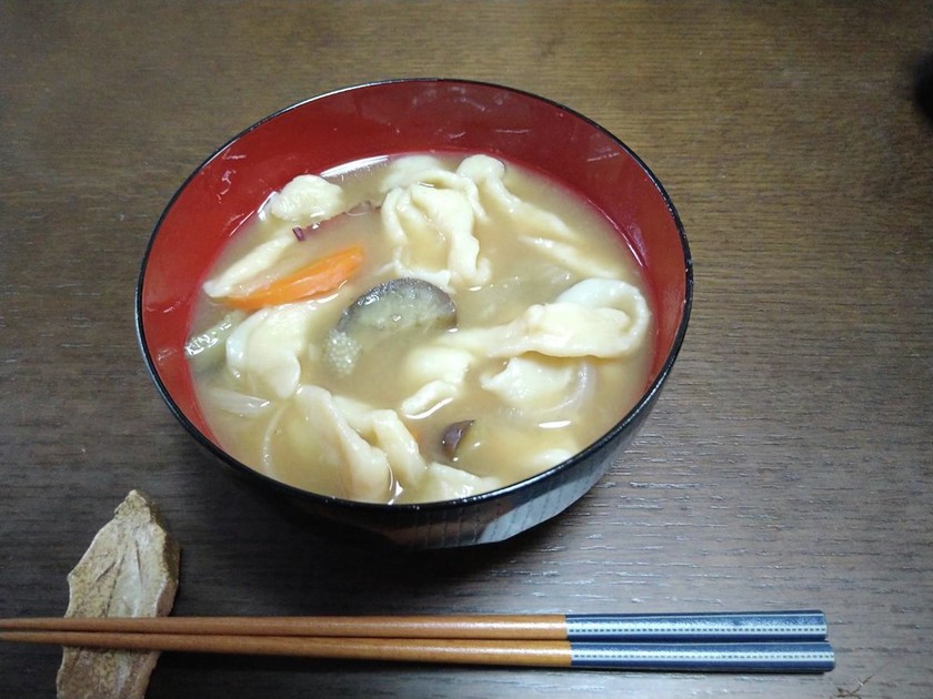 肌寒い秋の晩に 群馬の郷土料理おきりこみ By クック96emni クックパッド 簡単おいしいみんなのレシピが362万品