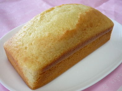 サラダ油で作る☆基本のパウンドケーキの写真