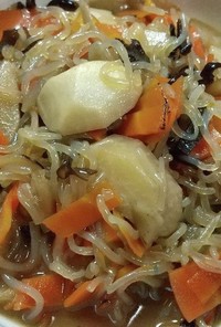 根菜ときくらげの炒め煮