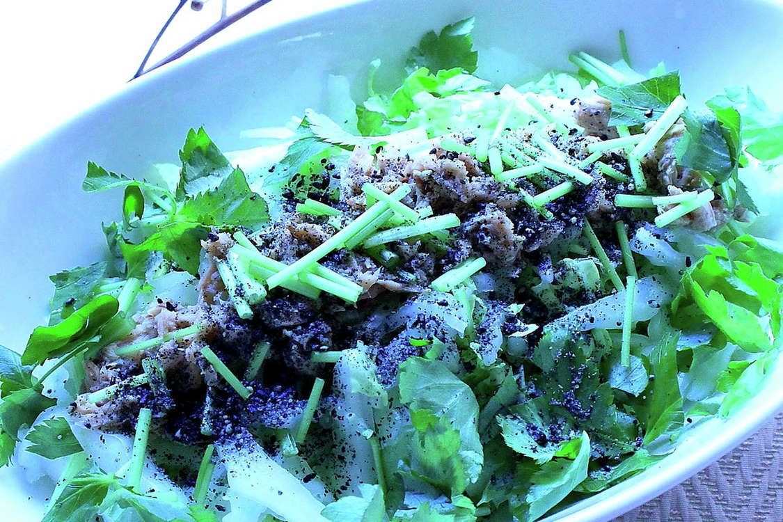 白菜と三つ葉のサラダ レシピ 作り方 By Moegi0909 クックパッド 簡単おいしいみんなのレシピが379万品