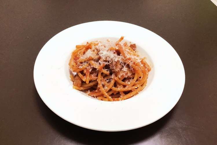 ローマ３大パスタ アマトリチャーナ レシピ 作り方 By 居酒屋まるみ クックパッド 簡単おいしいみんなのレシピが373万品