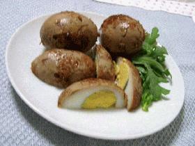 揚げ卵のオイスターソース煮
