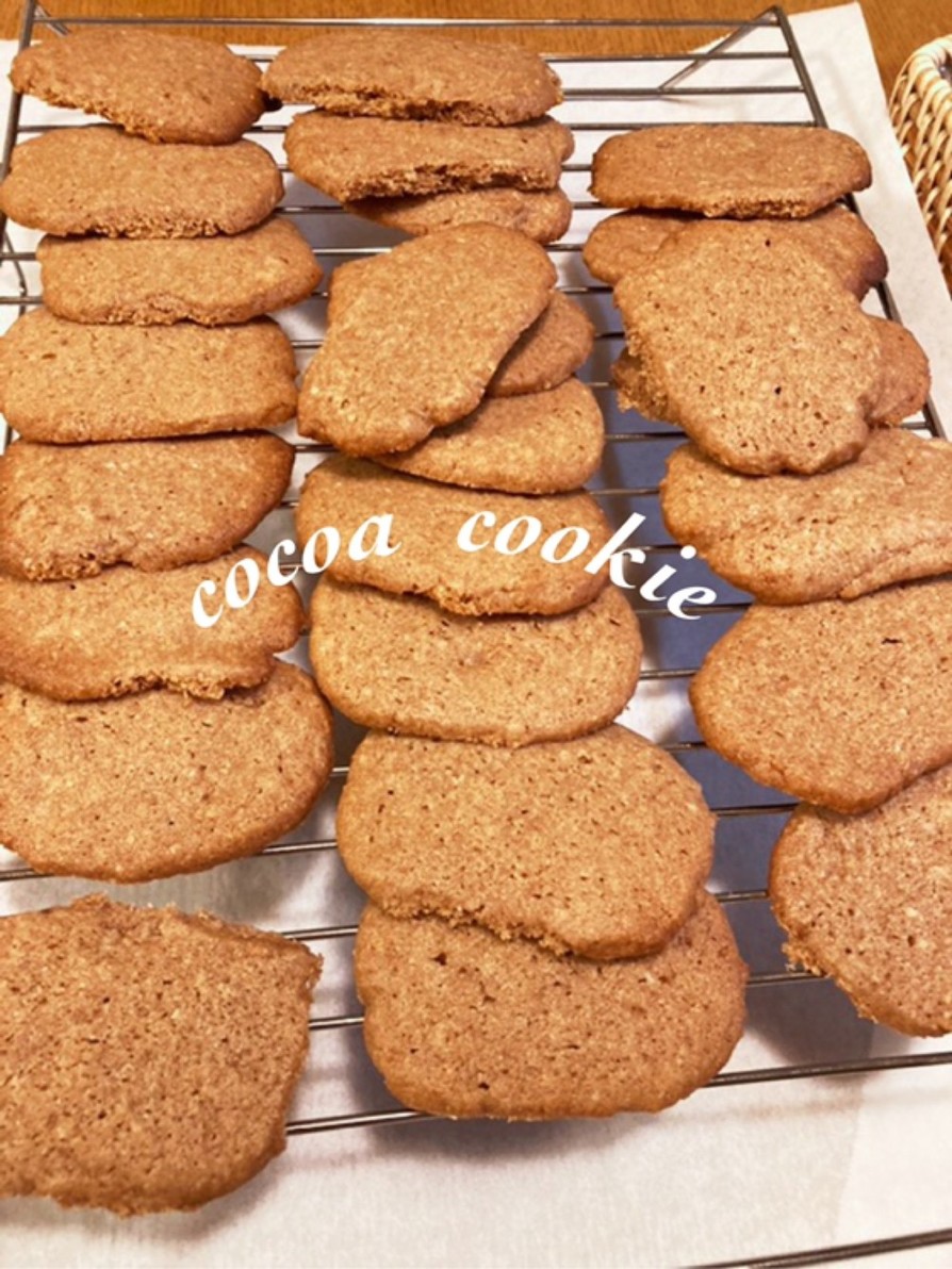 HMで作る本格ココアクッキーの画像
