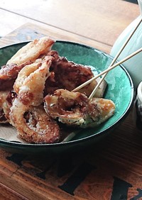 おうち居酒屋★ちくわの唐揚げ