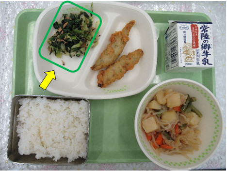 【学校給食】海苔酢和えの画像