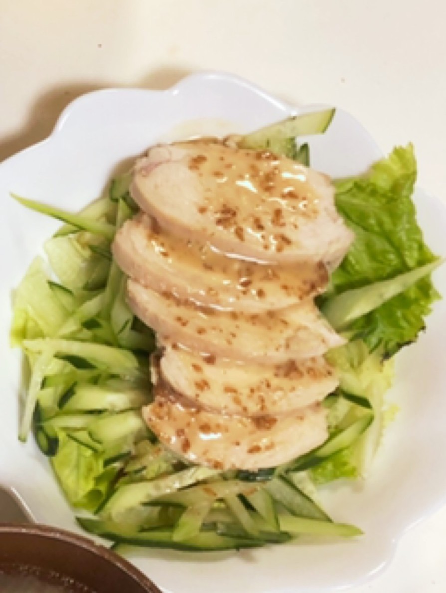 節約レシピ☆鶏胸肉で手作りハムの画像