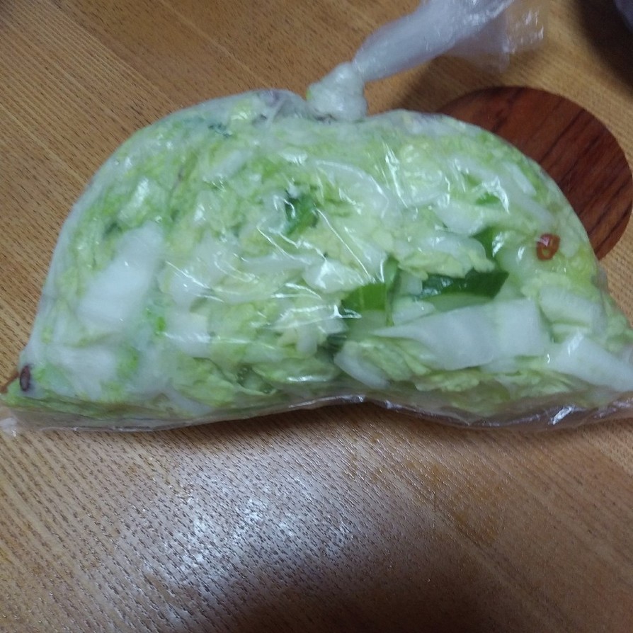 袋漬物◆柚子白菜の画像